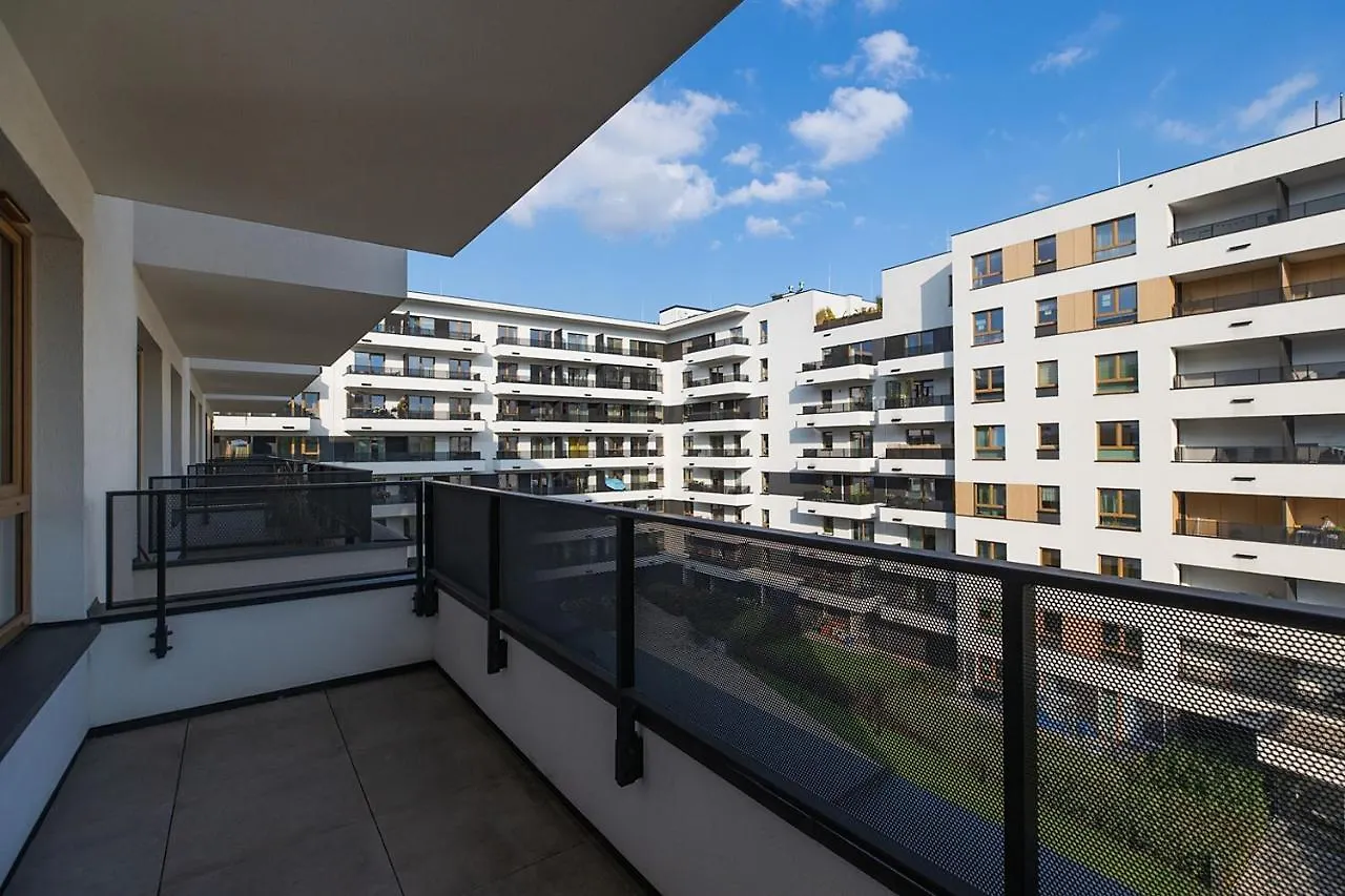 ורשה Komputerowa Luxe Apartment